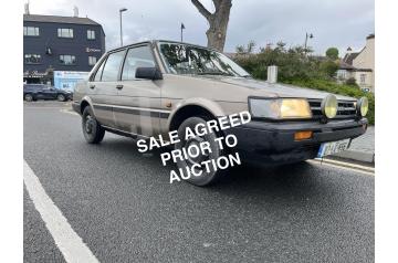 NO RESERVE AUCTION 1987 TOYOTA COROLLA DX